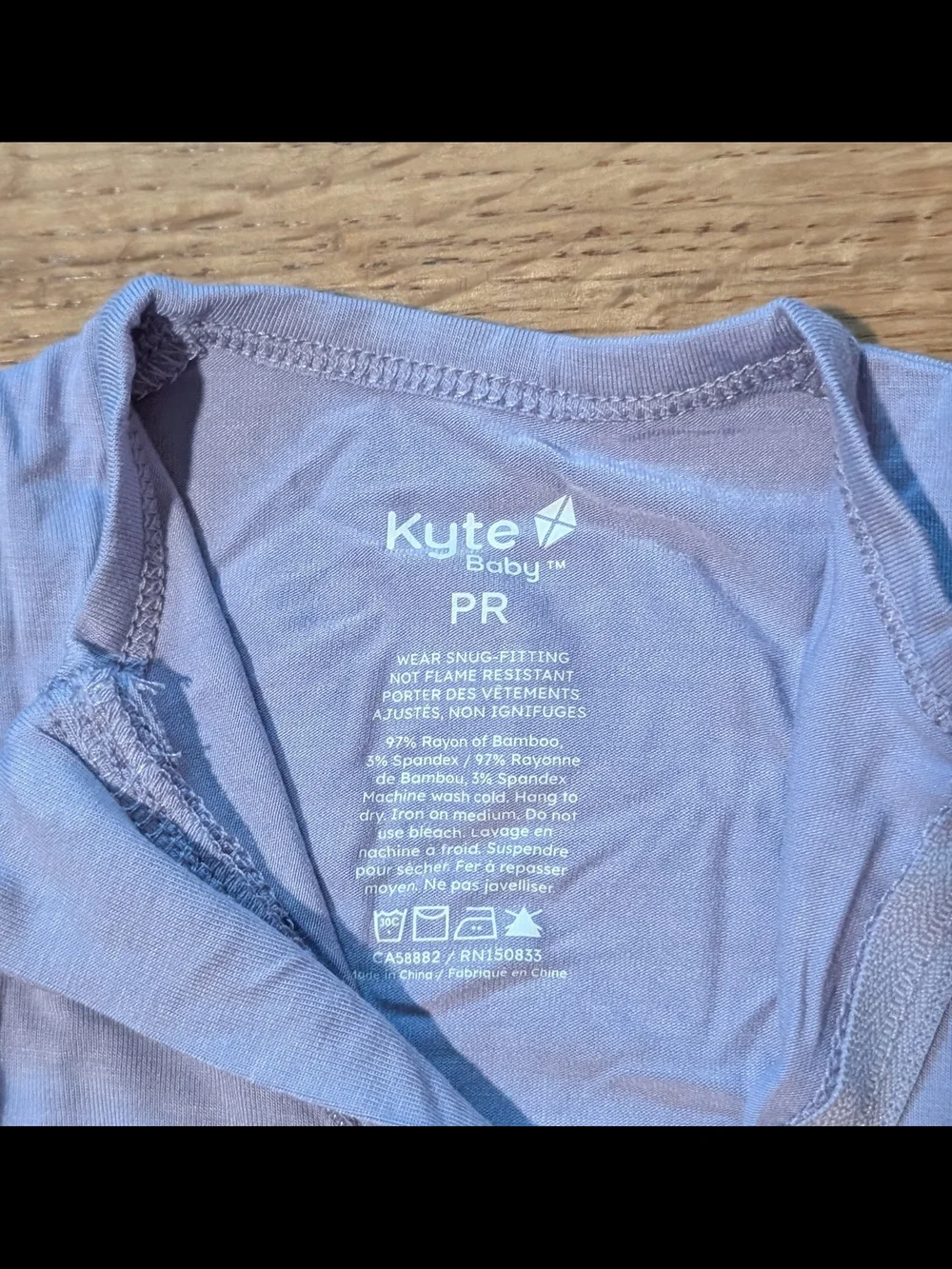 Kyte BABY Blue Zip-Up Footed One-Piece Pajamas